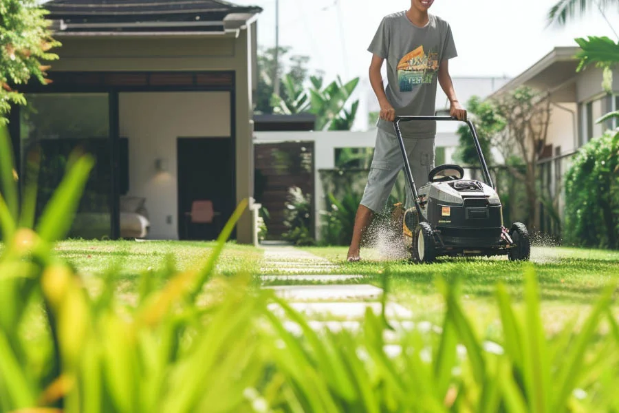 what are the best battery powered lawn mowers