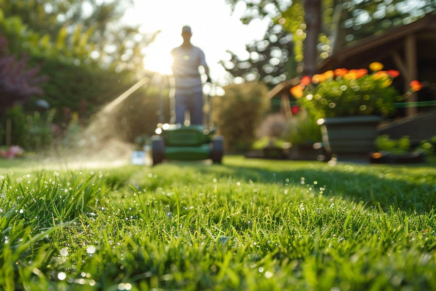 grass mower machine