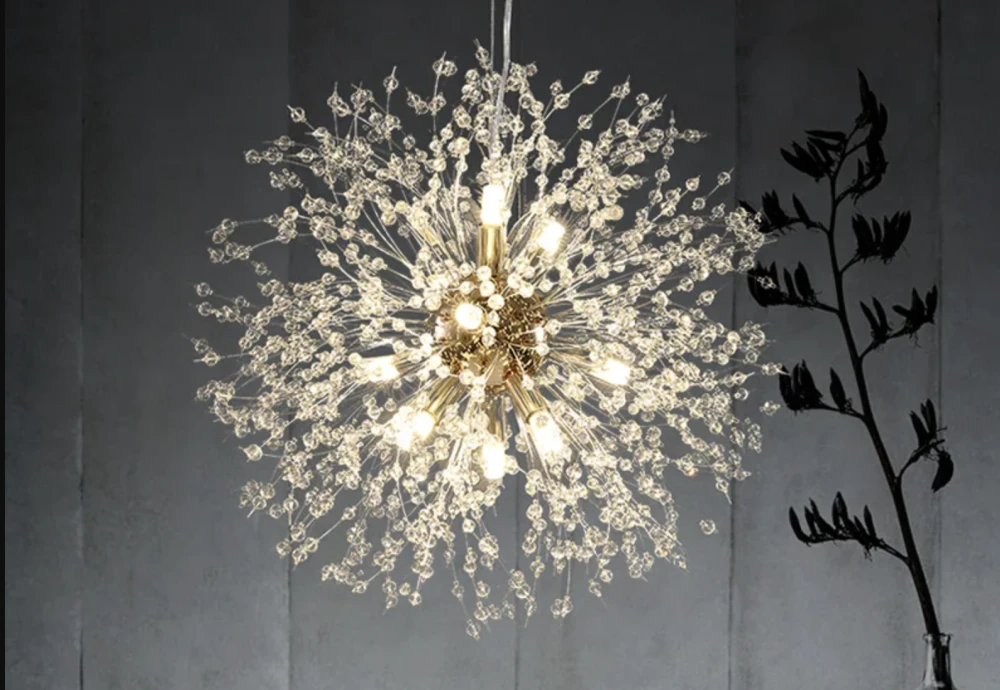 ceiling mount crystal chandelier